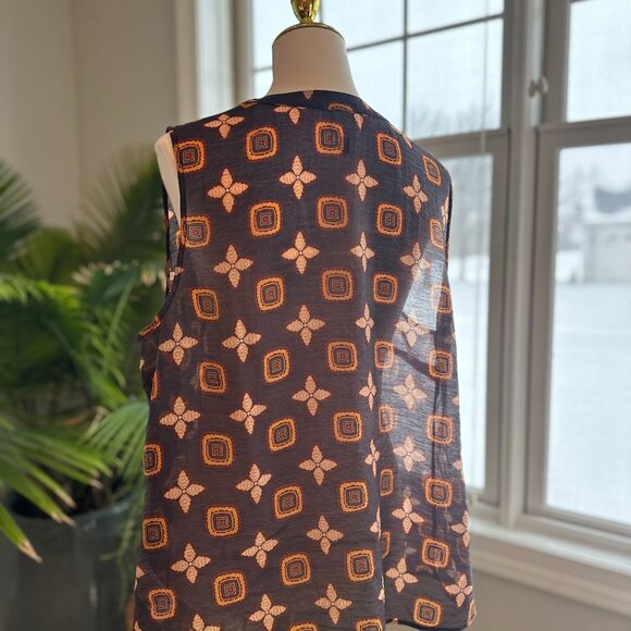 Cabi Louis Sleeveless Blouse Top - Size XL - Picture 7 of 11